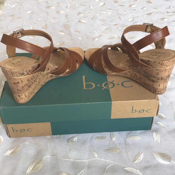 B.O.C Apple Cork Wedge Sandal - Picture 12 of 16